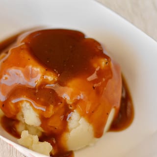Mashed Potatoes with Gravy